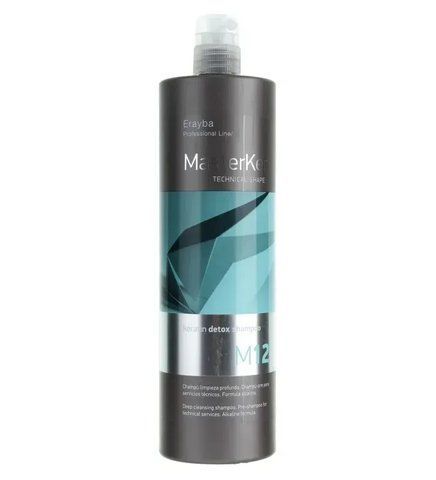 ERAYBA MASTERKER M12 Keratin Detox Shampoo Очищаючий шампунь 1000 мл 3024779313 фото