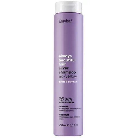 Erayba ABH Silver No-Yellow Shampoo Шампунь проти жовтизни волосся 250 мл 3024784948 фото