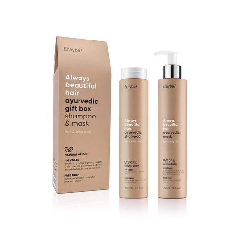 Erayba Подарунковий набір ABH Ayurvedic (Shampoo 250 мл. + Mask 250 мл.) 3024827394 фото